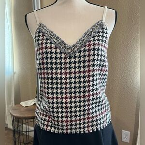 ZARA TWEED TOP